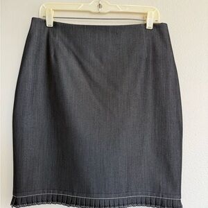 Carlisle Charcoal Pencil Skirt